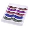 Housoutil Realistic Manga Lashes 5 Sets Diy Fake Eyelashes Women
