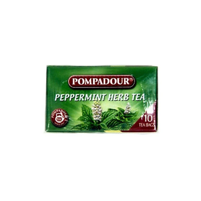 Pompadour Peppermint Leaf Herbal Tea 10P