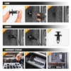 GOOACC 240PCS Bumper Retainer Clips Car Plastic Rivets Fasteners Push