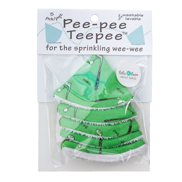 Beba Bean Pee-pee Teepee Golf Green - Bolsa de violonchelo, 5 tipies de golf