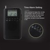HRD-104 Portable AM/ FM Stereo Radio Pocket 2-Band Digital Tuning