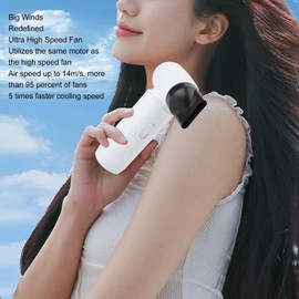 Portable Air Blower, 80000rpm Compressed Air Duster, 3 Nozzles Electric Cordless Air Cleaner Handheld Turbo Fan with Type C Charging for Keyboard Car Summer (GOTOTOPeh2y574x9v-11)