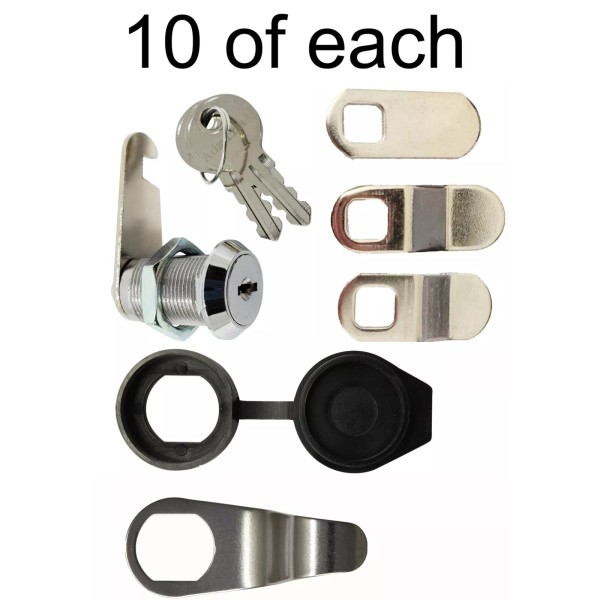 Admiral Locks 10x 1 Inch RV Camper Motorhome Storage Door