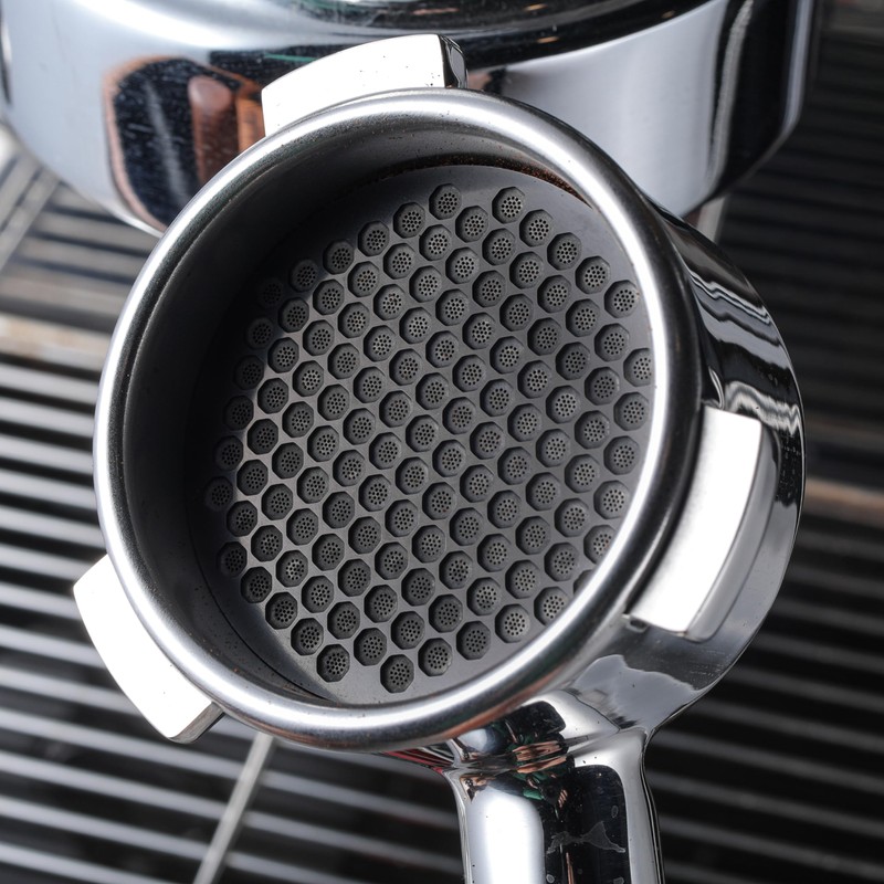 KNODOS 58mm Espresso Puck Strainer - Ultra Thin Stainless Steel