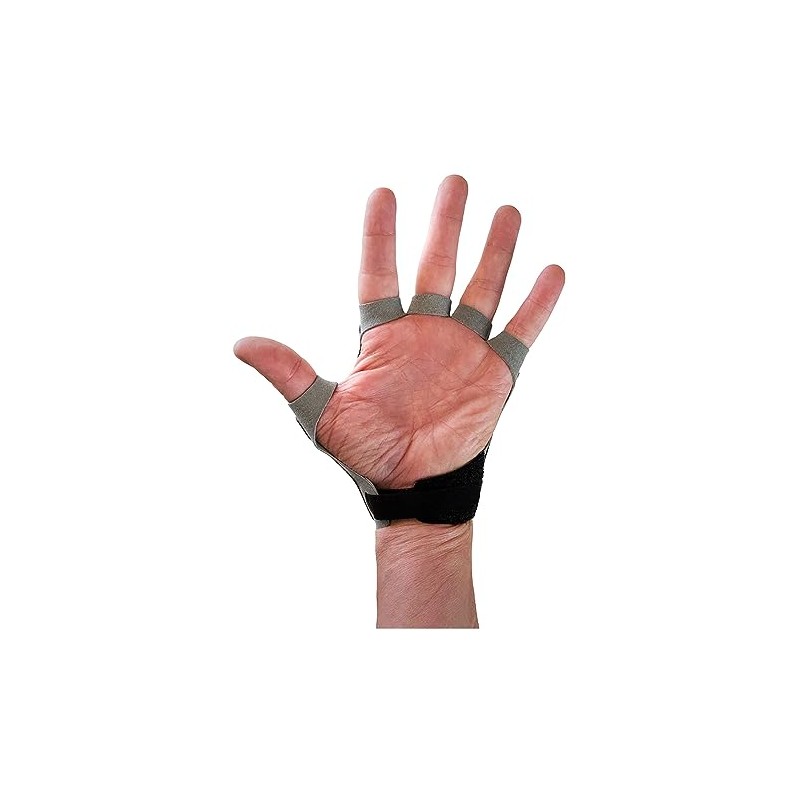 Metolius Crack Glove - Black/Grey Medium