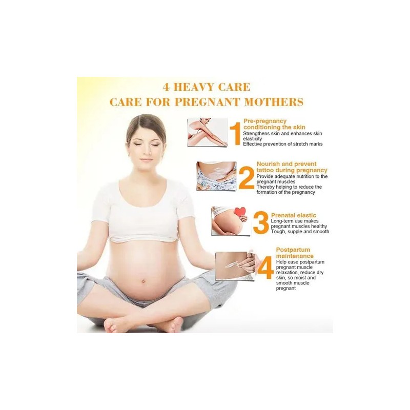Creme Remoção De Reparação Mulher Grávida Estrias 2pcs