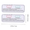 CHILDWEET 10pcs Uv Test Cards for Home Use Testing Strips