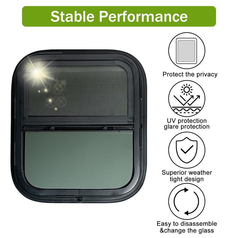 RV Window | 14"W x 16"H | Teardrop Style |