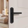 AwmnSrman AwmnSrman Trgriffe Innentren Schwarz Trklinke Trbeschlag Drckergarnitur Zimmertr Garnitur