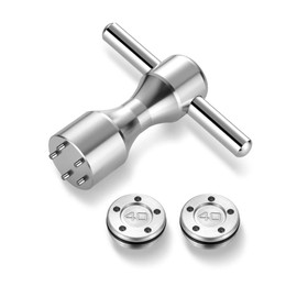 ROYMADE Pesas para putter de golf, 2 unidades, 5 g, 10 g, 15 g, 20 g, 25 g, 30 g, 35 g, 40 g con kit de llaves compatibles con el accesorio de golf Titleist Scotty Cameron Putter (2 piezas de 40 g + llave)