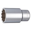トネ(TONE) ディープソケット(12角) 4D-35L 差込角12.7mm(1/2") 二面幅35mm