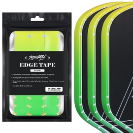 Amoswiz Pickleball Edge Guard Tape, Pickleball Protection Tapes 3 Pcs, Green to Yellow Gradiant Edge Tape, 26MM Width, No Wrinkling Edge Guard for 13MM & 16MM & 20MM Thicknesse Paddles