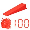 Flintronic Tile Wedges Pack of 100 Plastic Laminate Spacers
