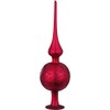 Inge-Glas Christmas Tree Topper 7 x 25 cm Dark Red