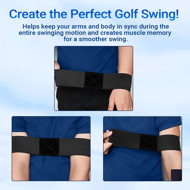 Golf Swing Training Aid Arm Band - Swing Correcting Arm