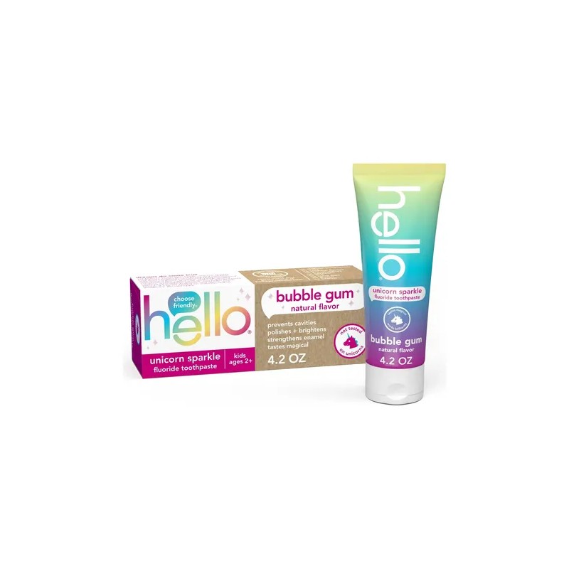 Hello Kids Toothpaste Strawberry 4.2oz