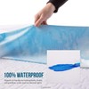 LUCID Premium Hypoallergenic 100% Waterproof Mattress Protector, Cotton Terry Top,
