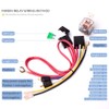 FARBIN Air Horn Relay Wiring Harness Kit 12V 80 AMP
