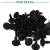 ACROPIX 5mm x 5mm Hole Dia Plastic Rivets Fastener Push