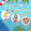 Qunclay 72 Pcs Ocean Mini Figurines Resin Axolotl Miniature Animals