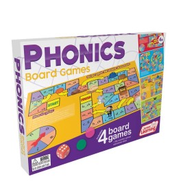 Junior Learning Interactive Phonics Board Game for Kids Ages 4-5 Fun Learning Tool for 2-6 Pl...