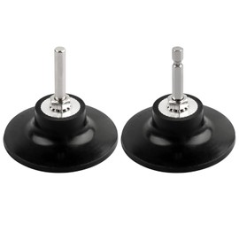 Mixiflor 2 Pack Roloc Disc Pad Holder, 3 Inch Quick Change Disc Pad Holder, Sanding Discs Holder with 1/4" Shank for Die Grinder Power Drill Driver Rotating Tools