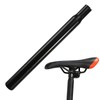 Bike Seat Post, 27.2 mm Bicycle Seatpost Carbon Steel Seat