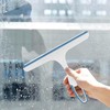 Lonwiner Pack of 2 Plastic Shower Squeegees, Squeegee, Window Squeegee,