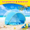 Monobeach Baby Beach Tent with Sun Hat Pop Up Portable