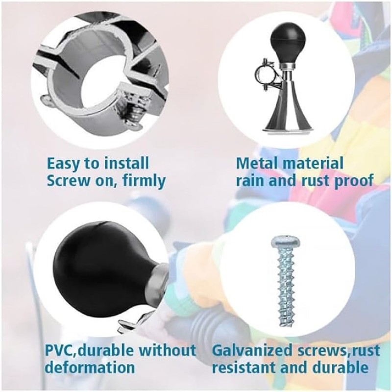 Bicycle Bell, Kids Children Bicycle Scoote, Cycling Air Squeeze Honking