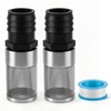 GYQ Garden Hose Filter Adapter 25MM Inlet Suction Strainer Mesh