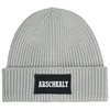 MoonWorks® Men's Beanie with Patch Knitted Hat with Saying "Arschkalt