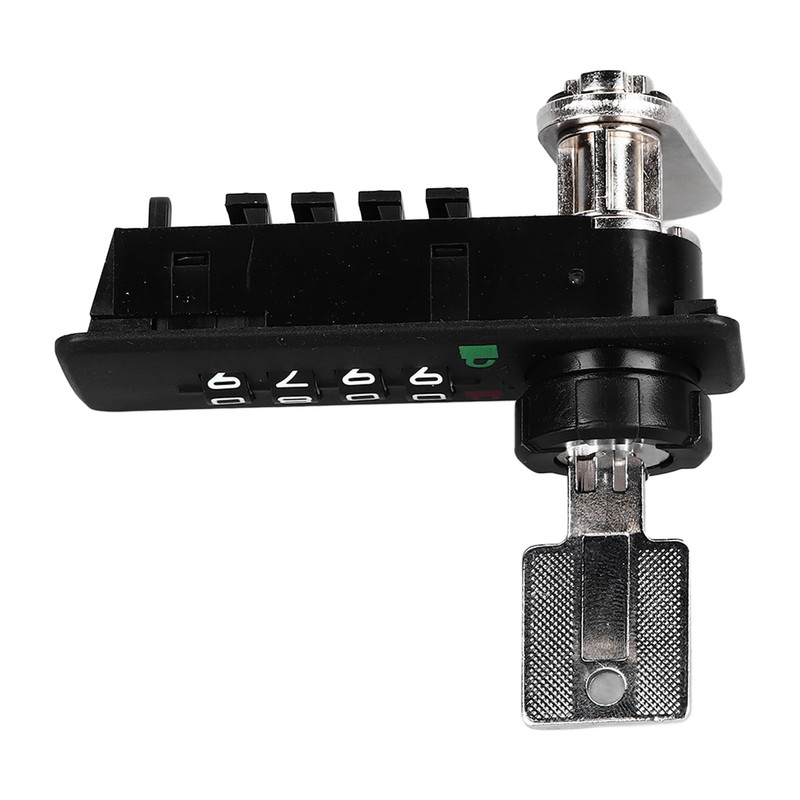 4 Digit Mechanical Dial Combination Lock Password Safety Drawer Shoe