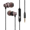 ionX Wired Earbuds, Wired Headphones with Microphone, in Ear 3.5mm