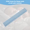 4 PCS Satin CPAP Strap Covers, Comfort CPAP Mask Cushions