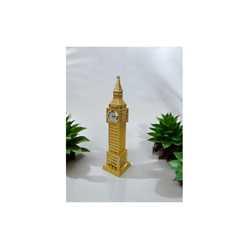 Big Ben With Clock gold metal bigben .london souvenire gold