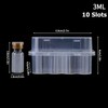 OrganiMax Refrigerator Storage Box – Peptide Vial Freezer Tube Container,