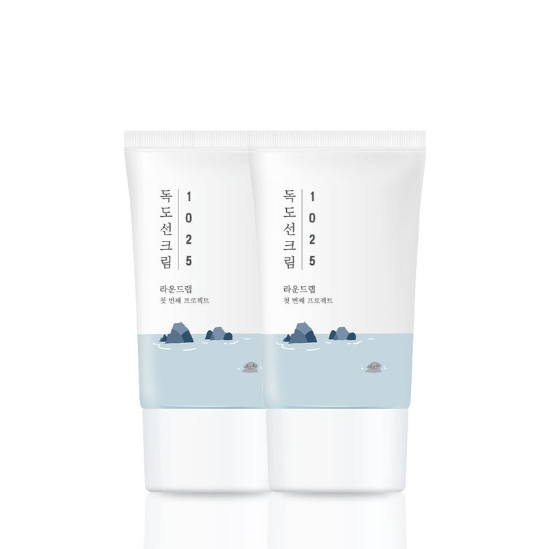 roundlab 라운드랩 1025 독도 선크림 50ml (SPF 50+ PA++++) 2개