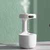 Anti Gravity Humidifier Water Drop Humidifier Quiet Operation Fine Misting