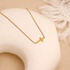 Frigotine Gold Cross Necklaces for Women, Dainty Small Pendant Choker