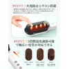 ヒートブラシ ヘアブラシアイロン 2WAY カール/ストレートヘアアイロン やけど防止 電熱ヘアブラシ 210℃ プロ仕様 130℃～210℃ 5段階温度調節