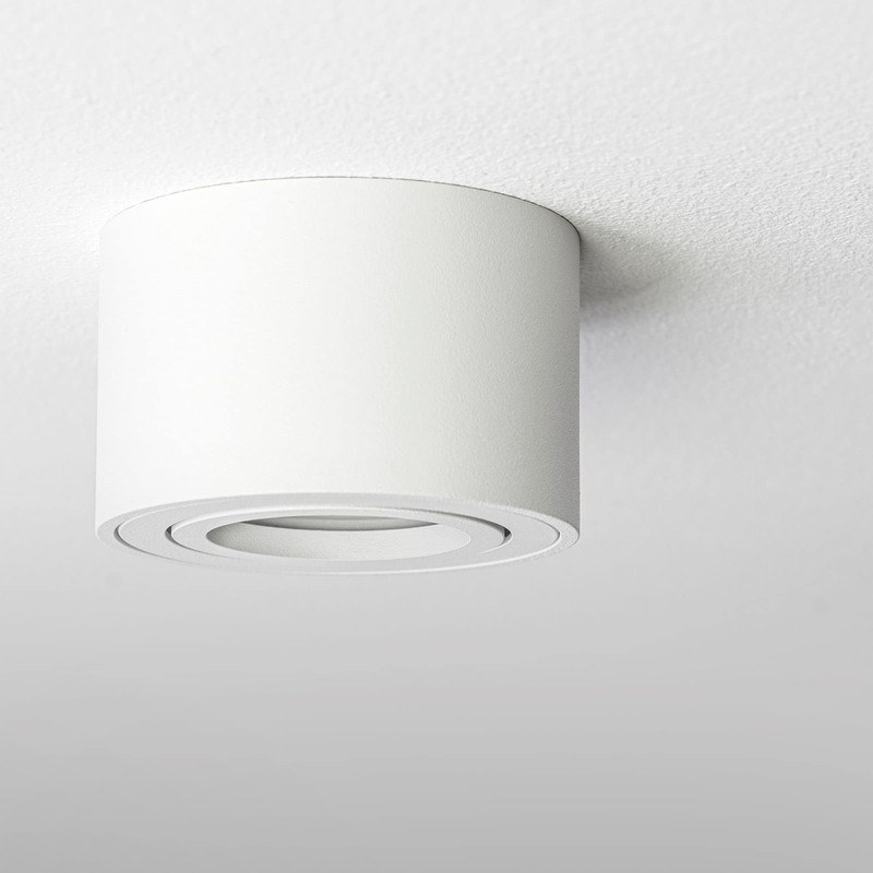 SMOL Extra flat Surface Mounted Spotlight Without Bulb Swivels in