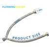 PLUMBERMASTER Washing Machine Hose Splitter Y-Mixer Hose Connector Hose, 3/4
