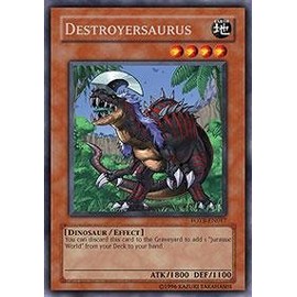 Yu-Gi-Oh! - Destroyersaurus (FOTB-EN017) - Force of The Breaker - Unlimited Edition - Rare