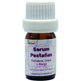 Serum Pestañas Beleguí. Alarga, Crece, Fortalece tus Pestañas y Cejas. Hecho con aceites de almendra, lavanda, bergamota y vitamina E