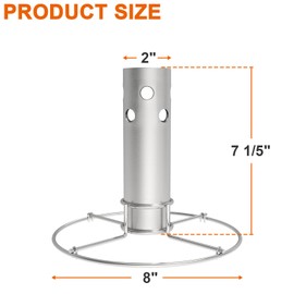 DELSbbq Turkey Fryer Flavor Infuser Stand for Char-Broil 4897766R06 Big Easy Oil-Less & CharBroil Big Easy TRU-Infrared Smoker Roaster & Grill
