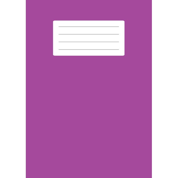 Half Plain Half Lined Exercise Book A4: Top plain and