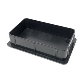Light Cap End Cap for Iron Square Pipe 0.09 x 3.0 x 1.8 inches (2.3 x 75 x 45 mm) Rectangular (75 x 45 - 2 Pieces)