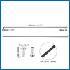 A ABSOPRO 12 Pcs 14G J Bend 284mm Bike Bicycle