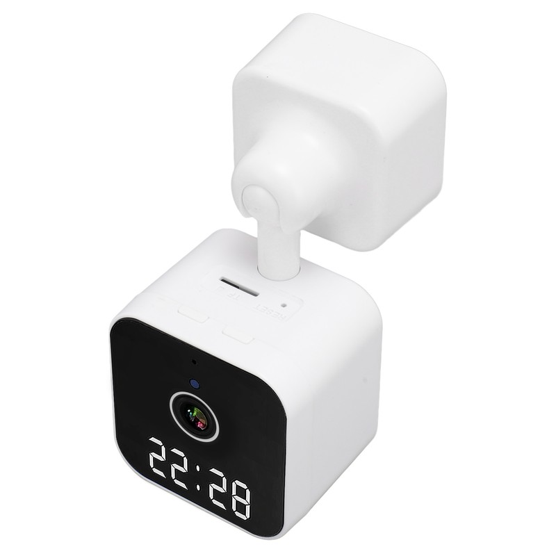 Indoor Security Camera with Clock 2.4G WiFi Wireless HD 3MP